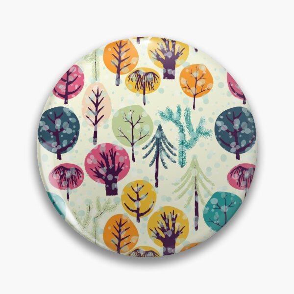 Item preview, Bosque de invierno sin patrón. designed and sold by Lidiebug.