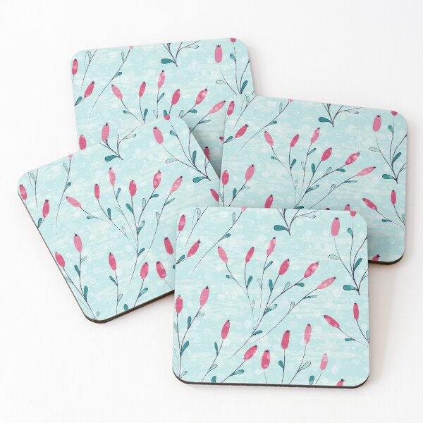 Item preview, Winter Flowers pattern designed and sold by Lidiebug.