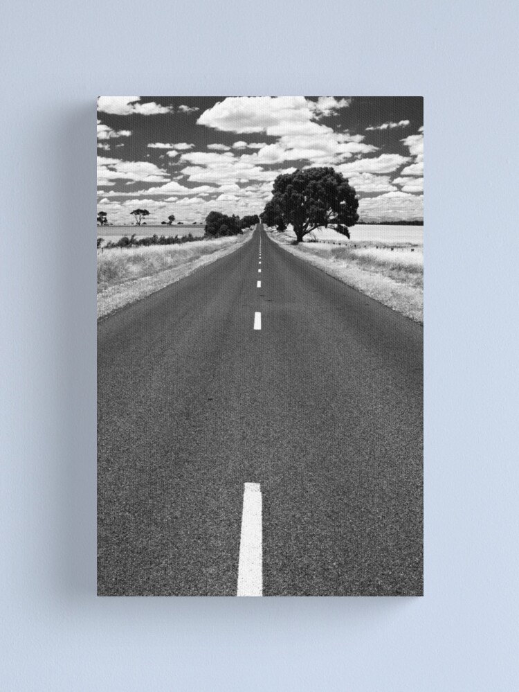 Alternate view of The road goes ever on - Victoria Canvas Print