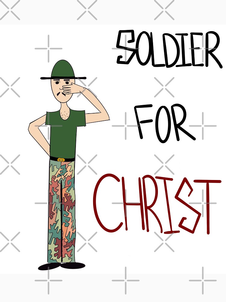 soldier of christ t shirt