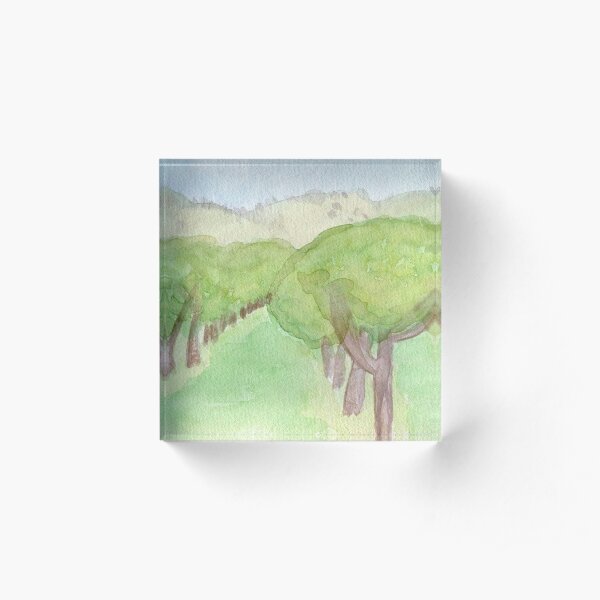 Summer Views Acrylic Block