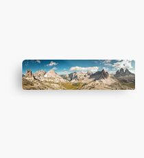Lámina metálica Dolomites panorama