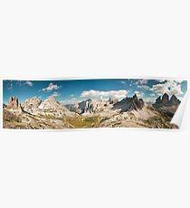 Dolomites panorama Poster