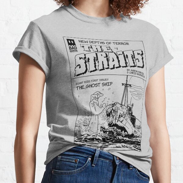 Badharvie "The Straits" Outline Classic T-Shirt