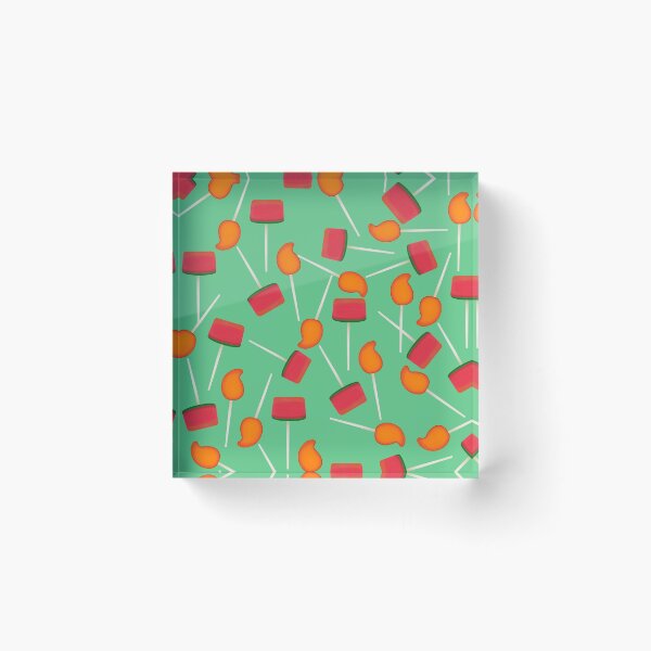 Item preview, Mango and watermelon Mexican lollipop candy designed and sold by kuallidesigns.