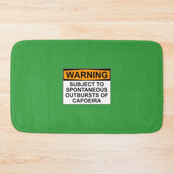 Item preview, WARNING: SUBJECT TO SPONTANEOUS OUTBURSTS OF CAPOIERA designed and sold by Bundjum.