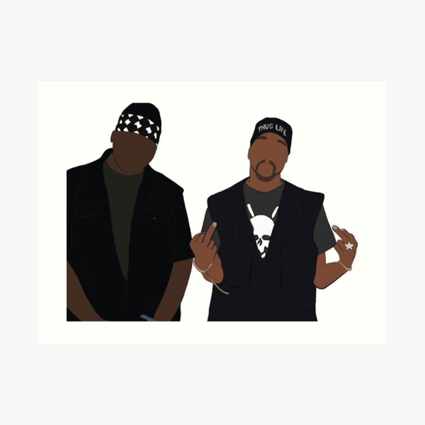 biggie and tupac figures