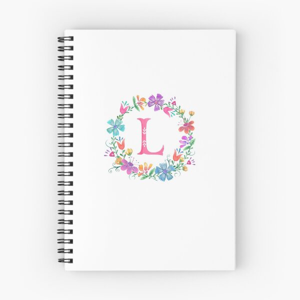 Item preview, L Floral Monogram Initial  designed and sold by mjm412.