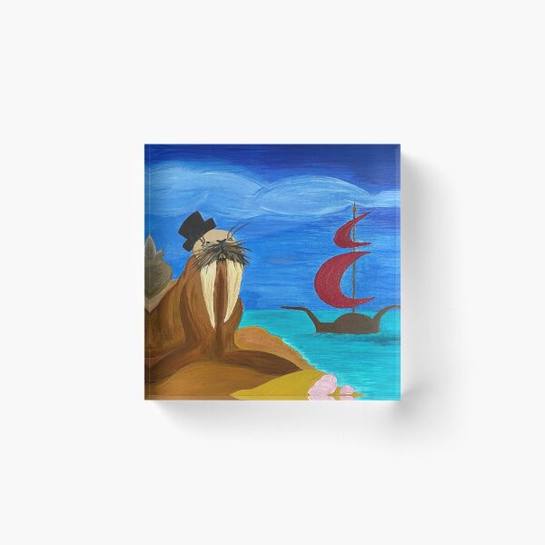 Item preview, Ahoy! Said the Walrus designed and sold by Deniz Tlabar.