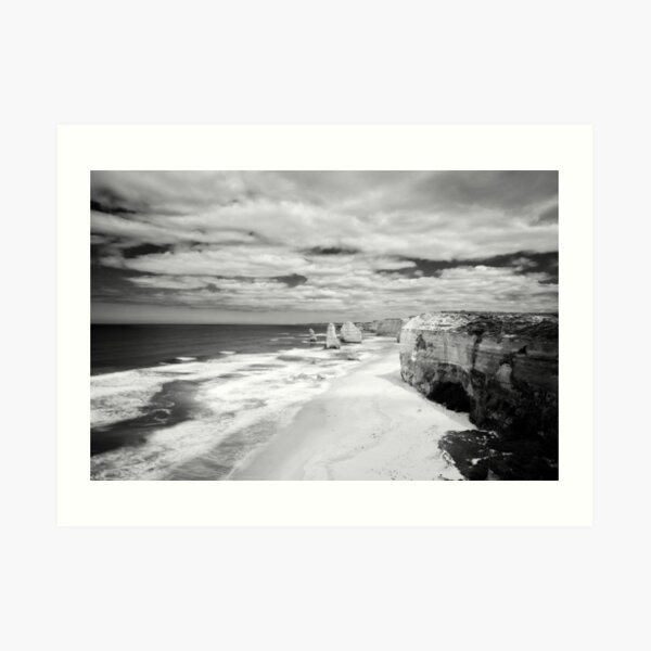 Three seconds in thousands of years - Great Ocean Road Art Print