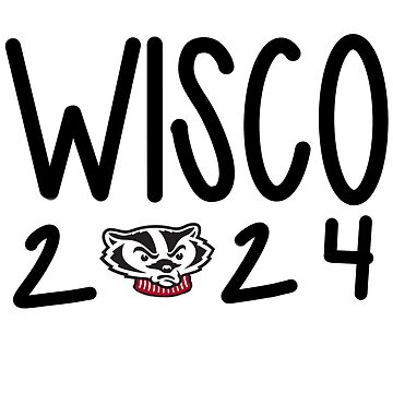 "Wisco Class of 2024" Sticker for Sale by alydesigns | Redbubble