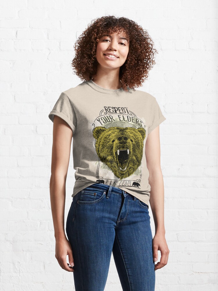 Alternate view of Respect Your Elders Classic T-Shirt