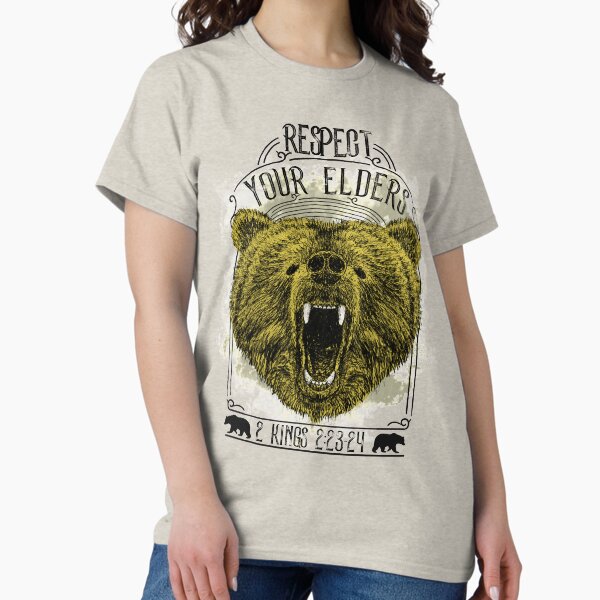 Vista previa del artículo con la obra «Respeta a tus mayores», diseñado y vendido por XtianDesigns.