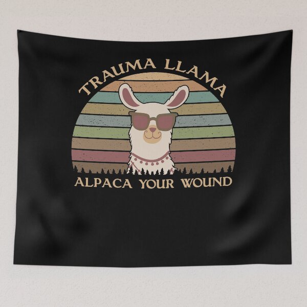 Item preview, Trauma Llama Alpaca Your Wound designed and sold by sesa10.