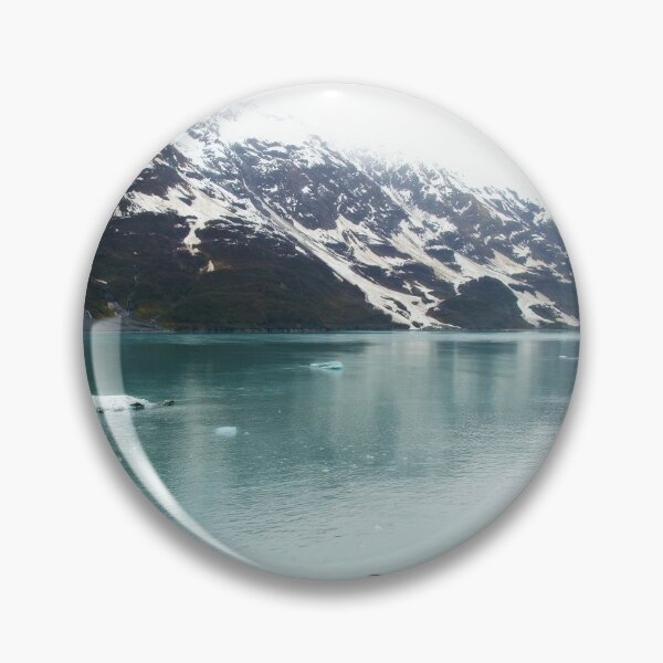 Item preview, Alaska Hubbard Glacier Snowy Mountains designed and sold by KateLCardsNMore.
