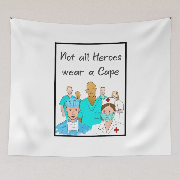 Item preview, Not all Heroes wear a Cape v1 designed and sold by Minimal Calm.