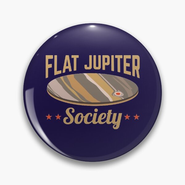 Item preview, Flat Jupiter Society designed and sold by jaygo.