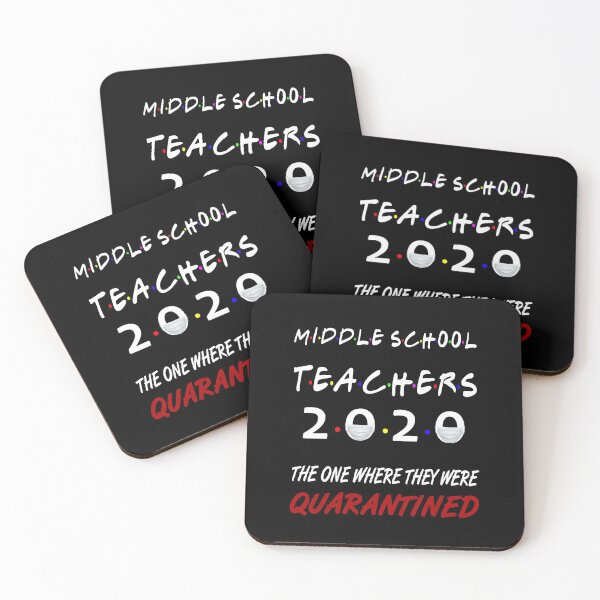 Item preview, Middle School Teachers 2020 The One Where They Were Quarantined designed and sold by AnimaLovers.