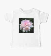 Pink flower Baby Tee