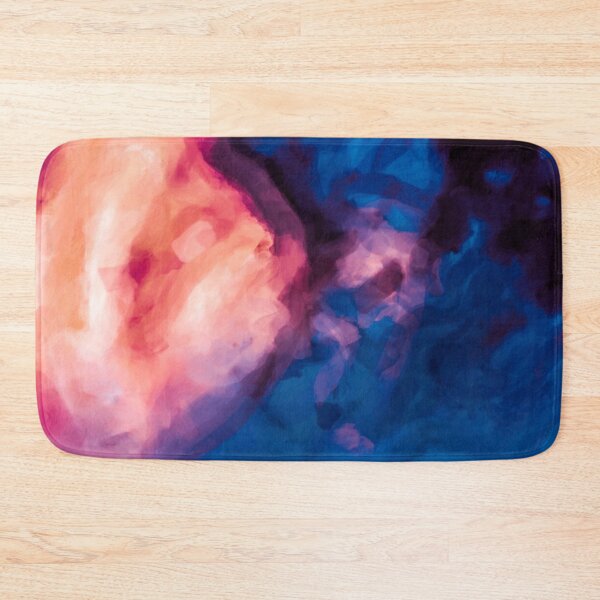 Item preview, red purple and blue painting texture abstract background designed and sold by Mrvell.