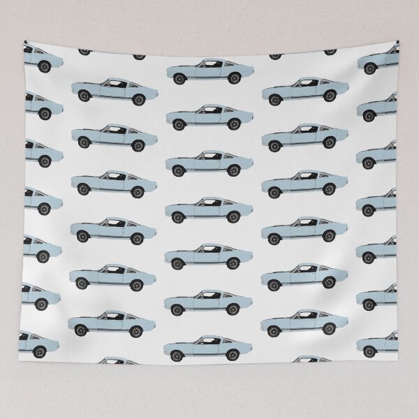 Item preview, 1966 Ford Mustang GT 350 Fastback Arcadian Blue designed and sold by jasondaley.