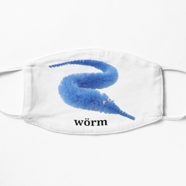 Worm on a String Flat Mask