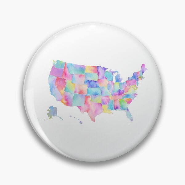 Item preview, Watercolor USA designed and sold by 3willows.