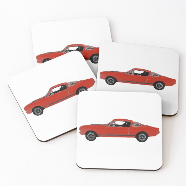 Item preview, 1966 Ford Mustang GT 350 Signal Flare Red designed and sold by jasondaley.
