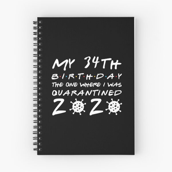 Item preview, 34th quarantine Birthday 2020 Gifts designed and sold by MalikaBela.