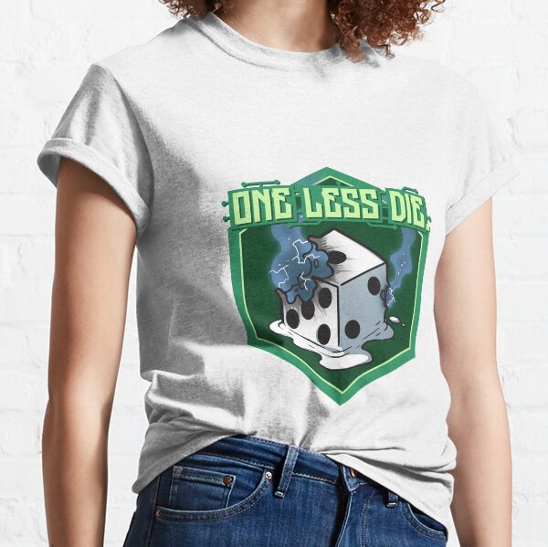One Less Die (Logo) Classic T-Shirt