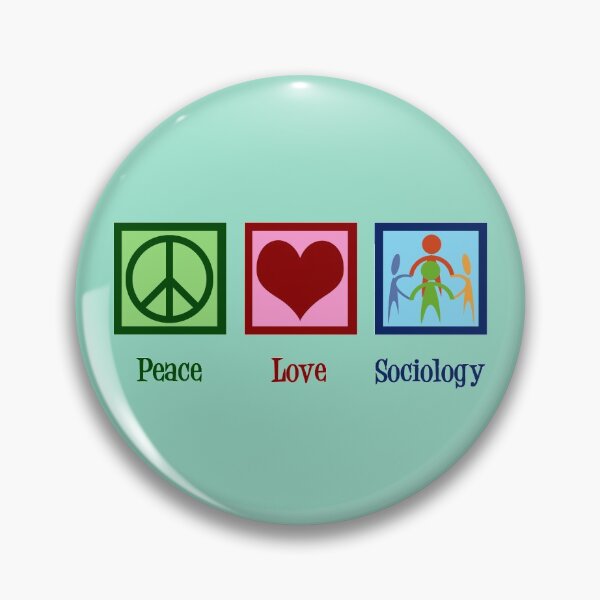 Item preview, Peace Love Sociology designed and sold by Epic Love Designs.