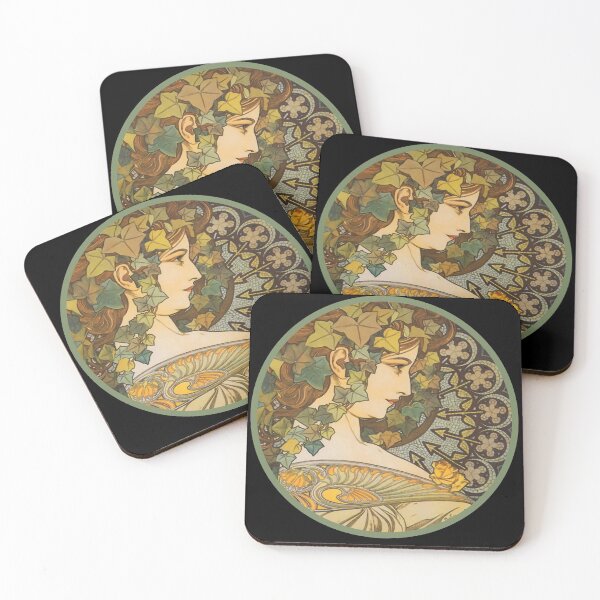 Item preview, Alfonse Mucha - Erin designed and sold by ColorfulMystic.