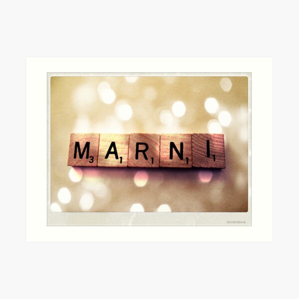 Marni, Gift for Marni Art Print
