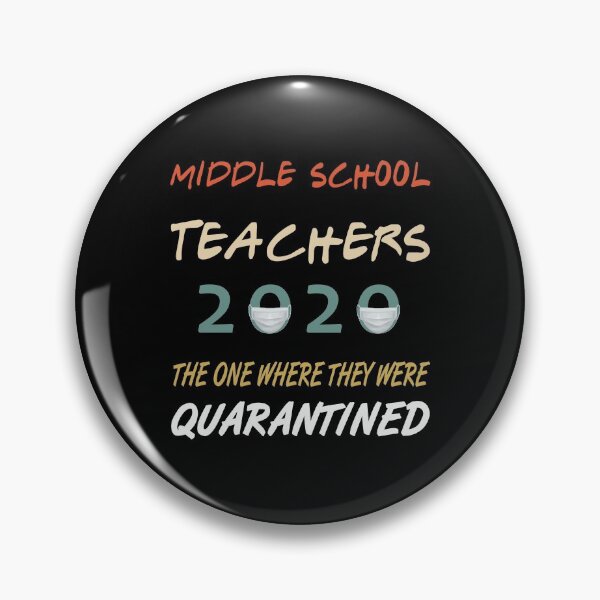 Item preview, Middle School Teachers 2020 The One Where They Were Quarantined designed and sold by AnimaLovers.