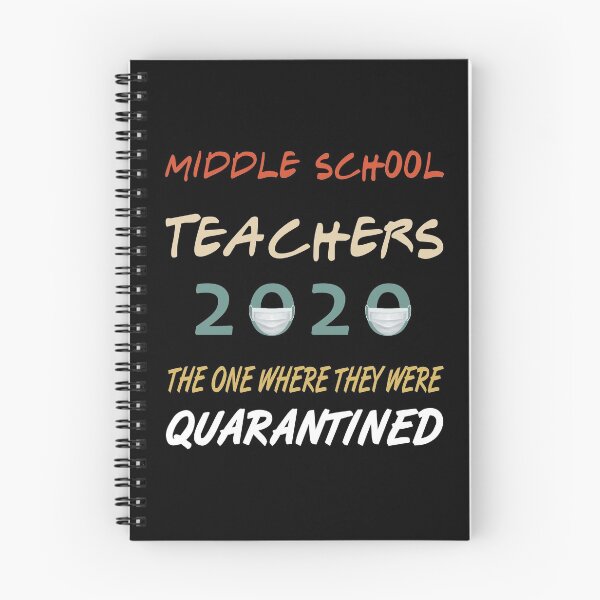 Item preview, Middle School Teachers 2020 The One Where They Were Quarantined designed and sold by AnimaLovers.