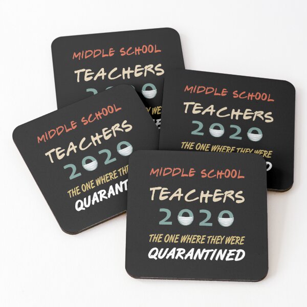 Item preview, Middle School Teachers 2020 The One Where They Were Quarantined designed and sold by AnimaLovers.