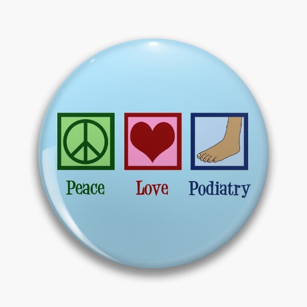 Item preview, Peace Love Podiatry designed and sold by Epic Love Designs.