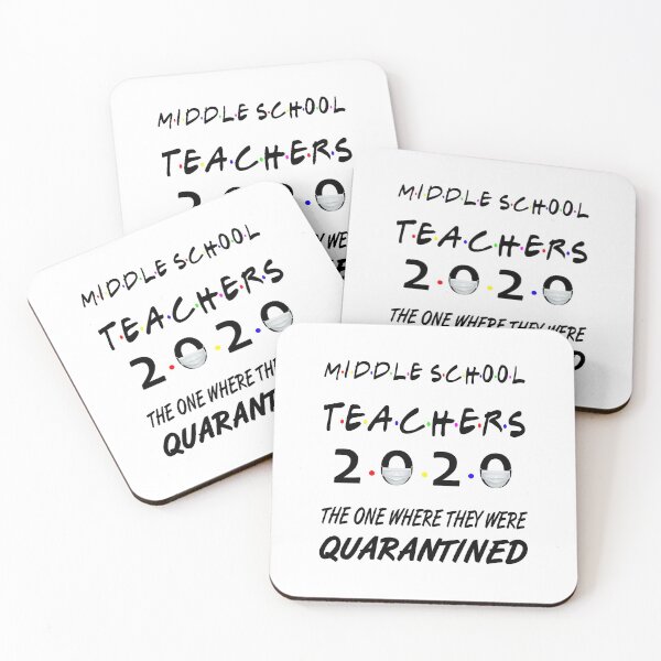 Item preview, Middle School Teachers 2020 The One Where They Were Quarantined designed and sold by AnimaLovers.