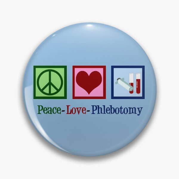 Item preview, Peace Love Phlebotomy designed and sold by Epic Love Designs.