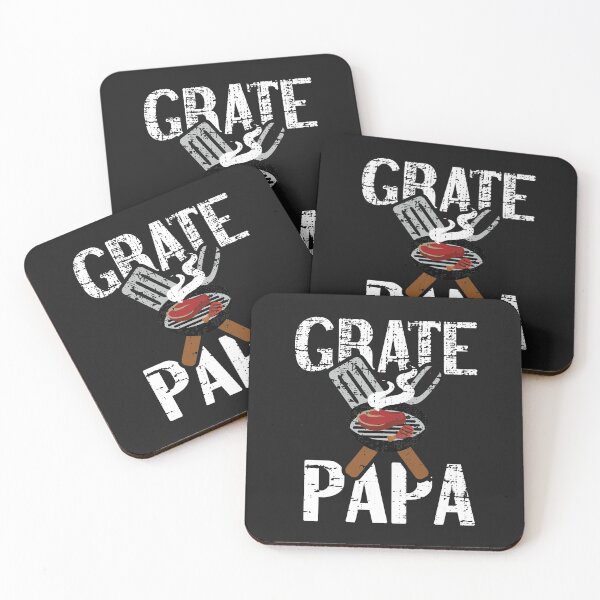 Item preview, Grate Papa BBQ Grilling Distressed Design designed and sold by 4Craig.