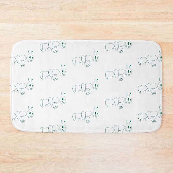 Mummy & Baby Caterpillar Bath Mat