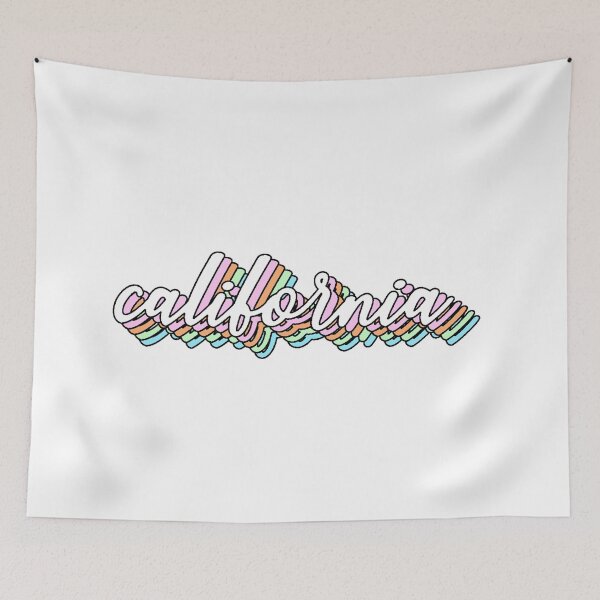 Item preview, California Rainbow Sticker designed and sold by laurencude.