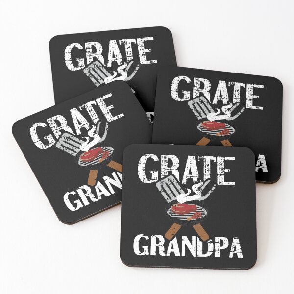 Item preview, Grate Grandpa BBQ Grilling Distressed Design designed and sold by 4Craig.