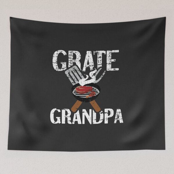 Item preview, Grate Grandpa BBQ Grilling Distressed Design designed and sold by 4Craig.