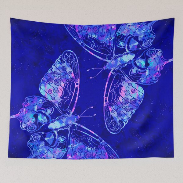 Item preview, SPACEDOGS: Butterfly Blue 2 designed and sold by nephilaclavipes.