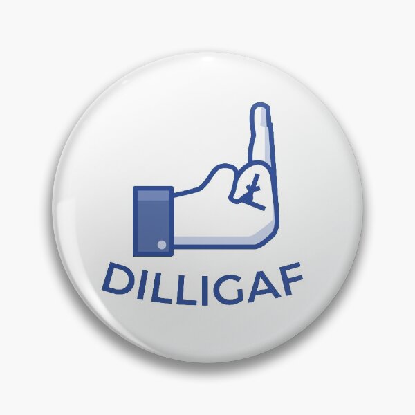 Item preview, DILLIGAF FACEBOOK designed and sold by MMALIFESTYLE.