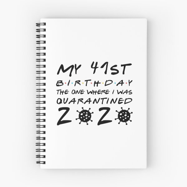 Item preview, 41st quarantine Birthday 2020 Gifts designed and sold by MalikaBela.