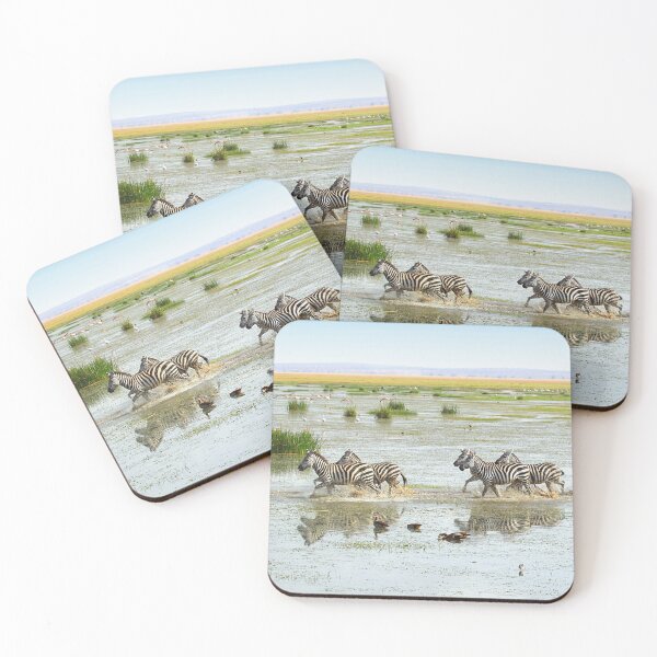 Item preview, Zebras Crossing The Swamp designed and sold by Carole-Anne.