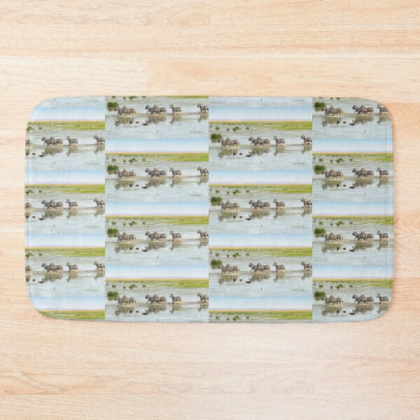Item preview, Zebras Crossing The Swamp designed and sold by Carole-Anne.
