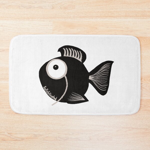 Item preview, Sofishticated Fish With Glasses Fish Pun Beach Pun Boho  designed and sold by malzi4.